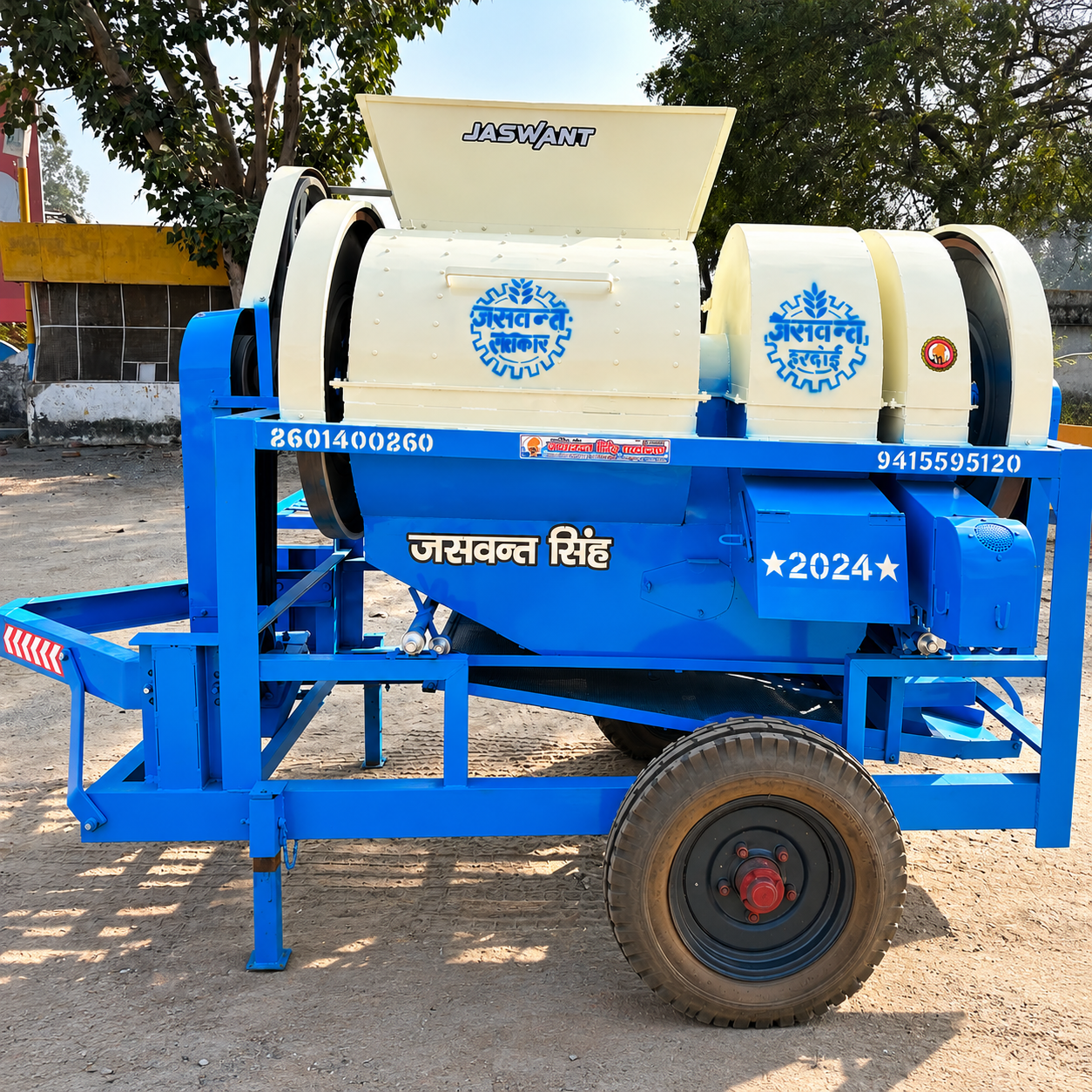 Jaswant Double Fan Wheat Thresher